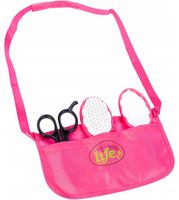 DUŻY ZESTAW FRYZJERSKI DLA DZIECI SUSZARKA na baterie TOREBKA + AKCESORIA