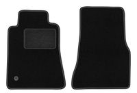 Dywaniki przednie welurowe do: Ford Mustang MK5 2004-2014 coupe czarne