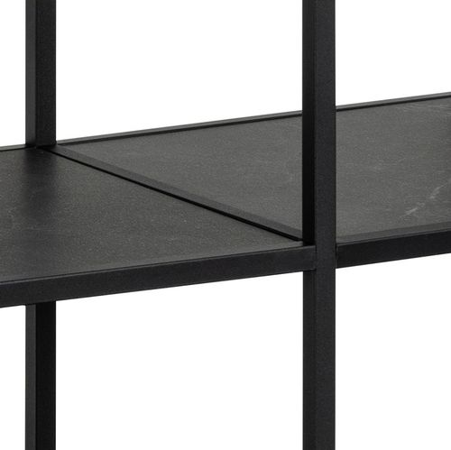 Regał Strington niski czarny na Arena.pl