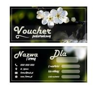 VOUCHERY PODARUNKOWE na zakupy lub usługi 60 szt. kwiaty wiosna DUŻY WYBÓR