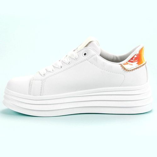 Białe Obuwie Na Platformie r.41 na Arena.pl