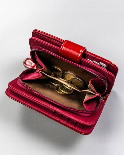 duży, pojemny portfel damski ze skóry ekologicznej - 4u cavaldi na Arena.pl