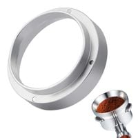 Aluminiowy Lejek do Kawy Espresso 58mm Pierścień Dozujący Srebrny