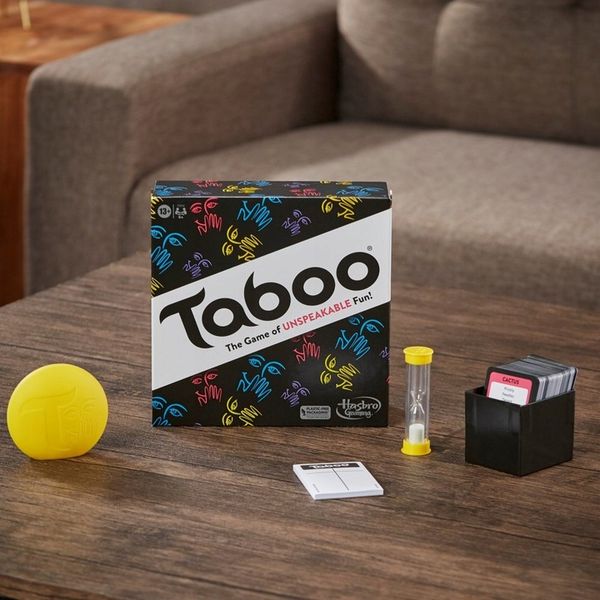 HASBRO TABOO TABU Imprezowa gra towarzyska WERSJA POLSKA F5254 zdjęcie 5