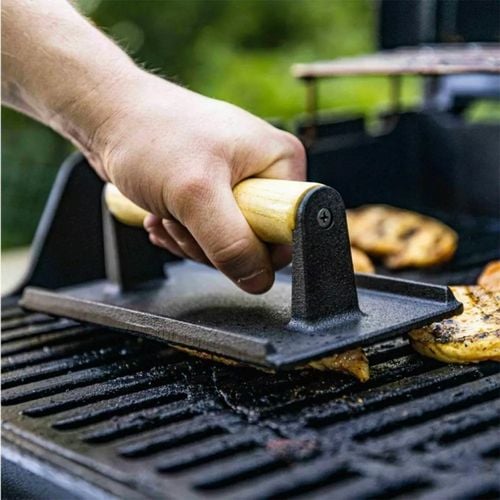 żeliwna praska do burgerów steków kinghoff kh-1758 na Arena.pl