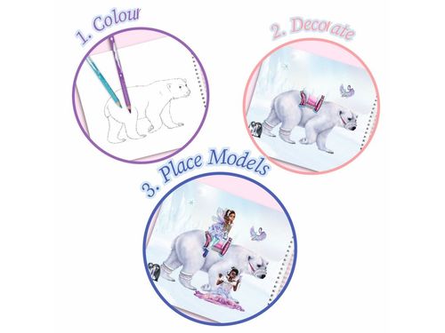 TOP MODEL ICEWORLD KOLOROWANKA 12072 na Arena.pl