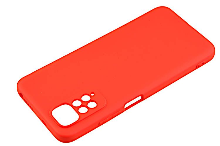 Etui silikonowe Tint do Xiaomi Redmi Note 11 czerwony zdjęcie 2