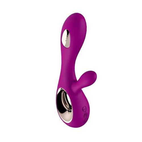 lelo soraya wave deep rose silikonowy model z technologią wavemotion na Arena.pl