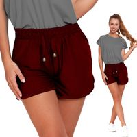 SPODENKI damskie wygodne SZORTY Krótkie Dresowe Sportowe Lato MORAJ S/M
