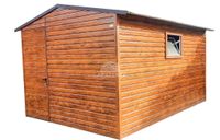 SCHOWEK - DOMEK OGRODOWY 3M X 4M DWUSPAD DRZWI + OKNO - 3X4 GB258