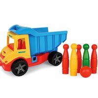 Wywrotka Multi Truck Auto Samochód Z Kręglami Wader 32220