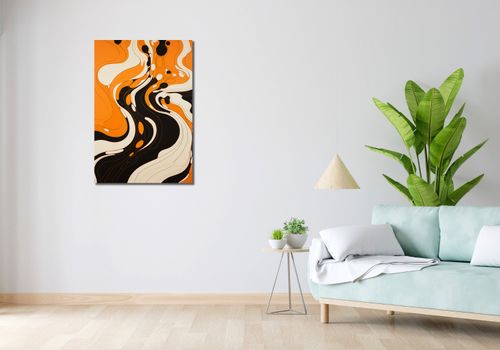 Obraz 60x90cm Tańczący Atrament na Arena.pl