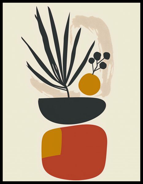 Plakat 50x65cm Botaniczny Wgląd zdjęcie 2