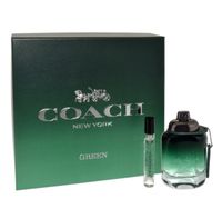 zestaw coach green edt 60ml + travel spray 7,5ml