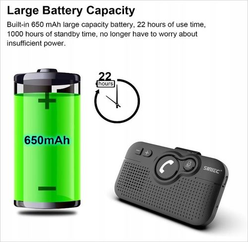 Zestaw głośnomówiący SUNITEC BC980SA na Arena.pl