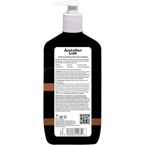 AUSTRALIAN GOLD BALSAM DO CIAŁA PO OPALANIU ULTRA NAWILŻAJĄCY Z BRONZEREM na Arena.pl