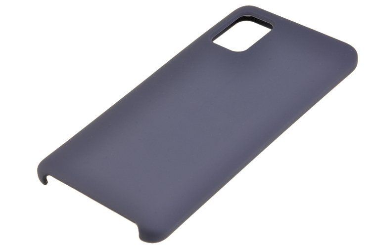 Etui Silicone Case do Samsung Galaxy A51 granatowy zdjęcie 1