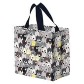 torba na zakupy 10l 25x15x27 pysiaki szara 1szt