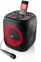 Głośnik KARAOKE Party speaker JVC czarny TWS / Bluetooth / USB + mikrofon