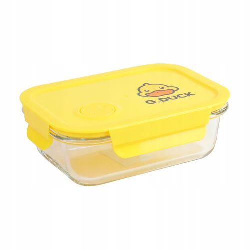 POJEMNIK NA ŻYWNOŚĆ DO PRZECHOWYWANIA SZKLANY ZAMYKANY PUDEŁKO ZACZEPY na Arena.pl