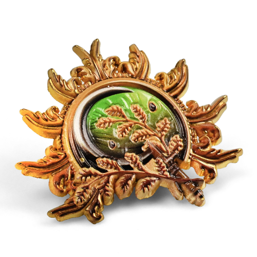 Druid Class Badge | 10 cm | Metal | Przypinka | Baldur’s Gate 3 na Arena.pl