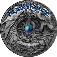 Opłatek na tort Smok Bajkowy Postać Talizman