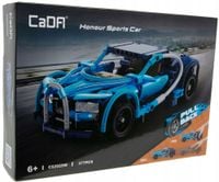 KLOCKI KONSTRUKCYJNE Niebieskie Auto Honour Sports Car 389el. - CADA
