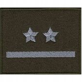 PODPORUCZNIK DYSTYNKCJA WOJSKO emblemat na kurtkę