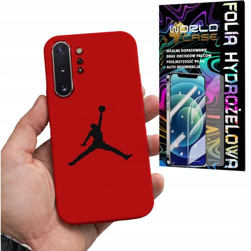 ETUI CASE DO SAMSUNG NOTE 10 PLUS . A81 - KOSZYKÓWKA WZOR FANÓW NBA + FOLIA na Arena.pl