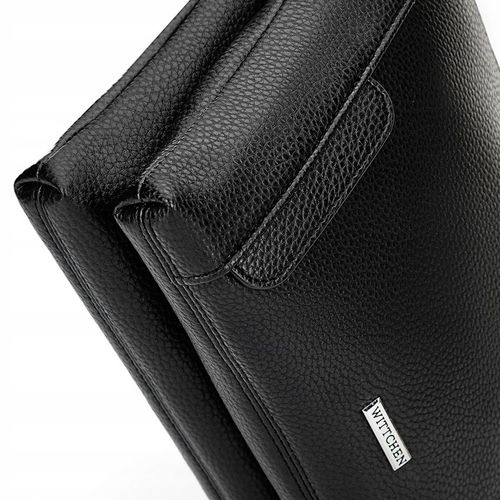 WITTCHEN damska torebka crossbody czarno - srebrna na Arena.pl