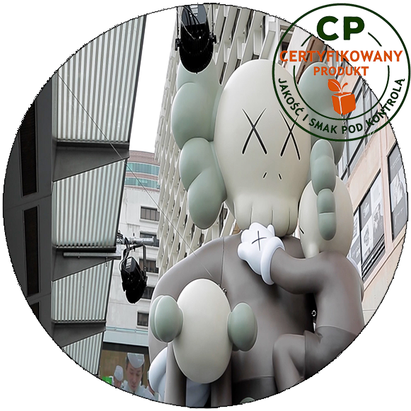 Opłatek na tort KAWS zdjęcie 1