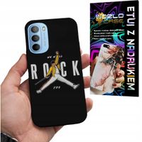 ETUI CASE DO MOTOROLA MOTO G52 / G82 - ROCK KAPELE WZORY FAN POKROWEIC PLEC