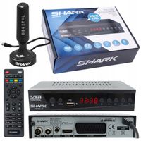 Tuner Dekoder DVB T2 TV naziemnej HEVC H.265 HDMI PVR FHD USB +ANTENA DVBT2