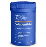 ForMeds BICAPS COLLAGEN FISH+ Kolagen rybi kwas hialuronowy SKÓRA stawy