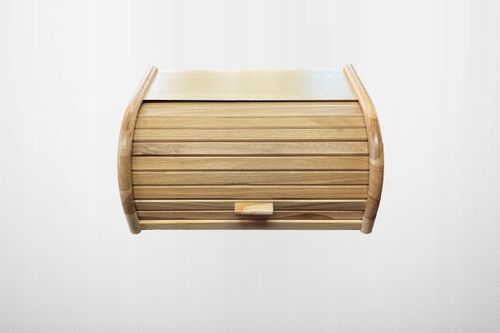 CHLEBAK DREWNIANY BUKOWY DUŻY POJEMNIK NA PIECZYWO CHLEB na Arena.pl