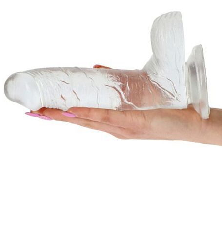 Przezroczyste dildo z przyssawką na Arena.pl