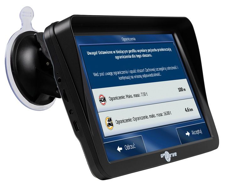 Nawigacja GPS 9" iGO Primo Truck TIR BUS Ciężarówka Autobus Gps4Drive zdjęcie 13