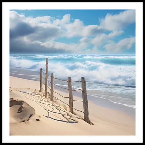 Plakat 80x80cm Szepty Oceanu na Arena.pl