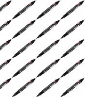 Marker permanentny CD DVD TO-321 TOMA CZARNY x20