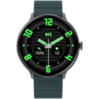canyon smartwatch jacky sw-69 zielono - pomarańczowy