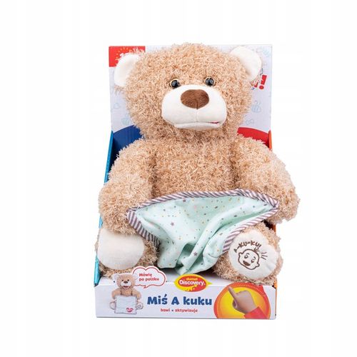 Interaktywna Maskotka, pluszak Miś A Kuku dla dzieci 18m+, Dumel na Arena.pl