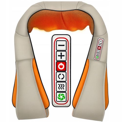 MASAŻER DO KARKU SZYI PLECÓW KRĘGOSŁUPA NÓG PAS MASUJĄCY SHIATSU KARK na Arena.pl