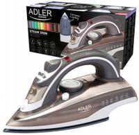 Żelazko Parowe 3000W Stopa Ceramiczna Wyrzut Pary