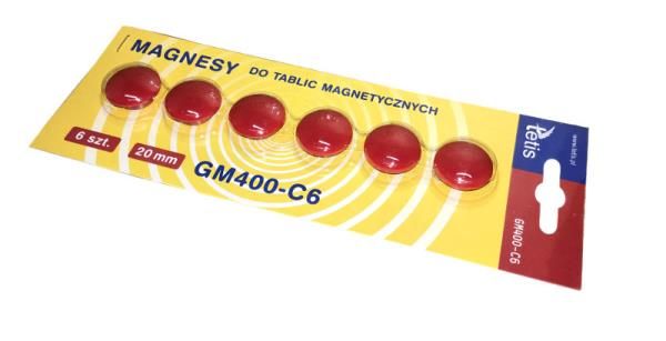 MAGNESY DO TABLIC 20 MM C6 TETIS zdjęcie 1