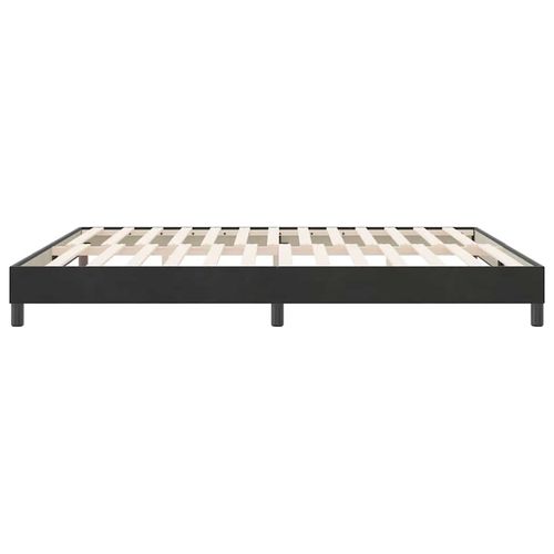 Łóżko Box Spring bez materaca Czarne 180x220 cm Aksamit na Arena.pl