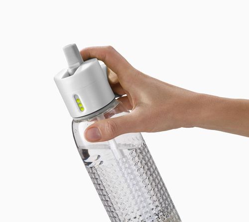 Butelka na wodę DOT HPBA biała na Arena.pl