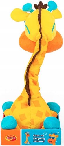 DUMEL TAŃCZĄCA ŻYRAFA ALEK INTERAKTYWNA ZABAWKA kręci szyją świeci MELODIE na Arena.pl