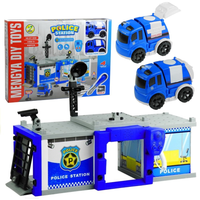 Policja do Złożenia Autka Odbiornik 59 Elementów