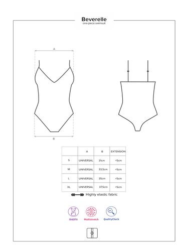 kostium strój bikini wycięty stringi obsessive m na Arena.pl