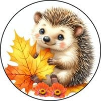 Opłatek na tort Urodziny Jeż Jeżyk Postać